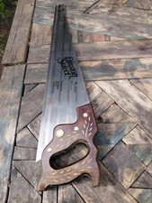 Outil ancien. Superbe scie Henry Disston