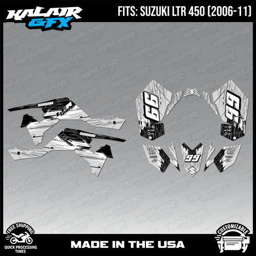 Graphics kit for suzuki atv - kit,