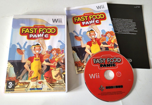 Fast food panic nintendo - fast, wii