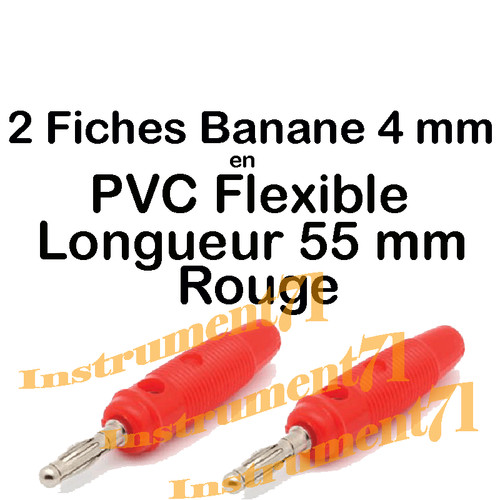 Fiches banane couleur rouge - 2,