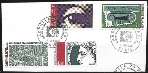 France série 4 timbres - série,