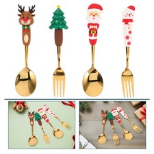  4 Pcs Service Vaisselle Noel