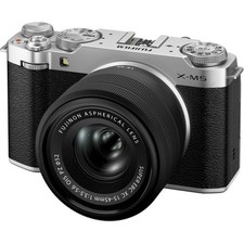 Fuji Fujifilm XM5 X-M5 + XC 15-45 mm PZ Argent/Noir DISPO/AVAILABLE !