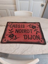 tapis jeux de cartes ancien