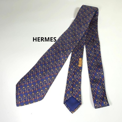 Cravate hermes motif - cravate,