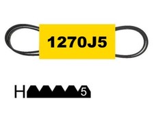Courroie poly v  1270mm Lave Linge Seche 1270J5 8996452374003 92602127