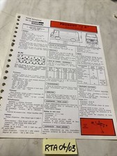 Fiche technique automobile