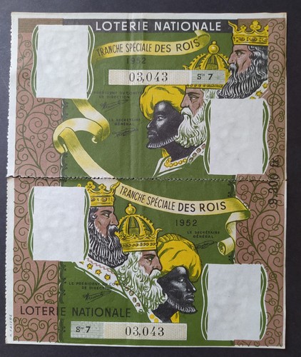 Billet loterie nationale - nationale, de