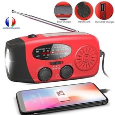 Radio FM Solaire Portable