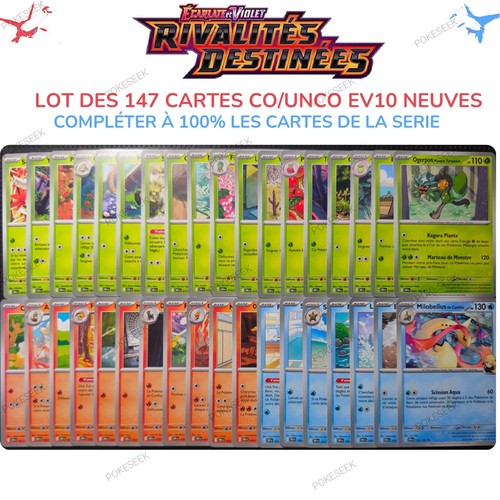 Lot 147 cartes pokémon - de,