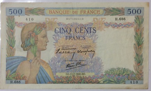 France billet 500 francs - billet, la