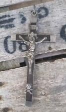 ANCIENNE GRANDE CROIX PECTORALE D ’AUMÔNIER MILITAIRE ALLEMAND WW1 WW2 