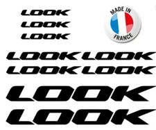9 STICKERS LOOK CYCLES, 3 tailles différentes
