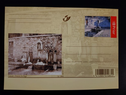 Carte postale andenne - carte,