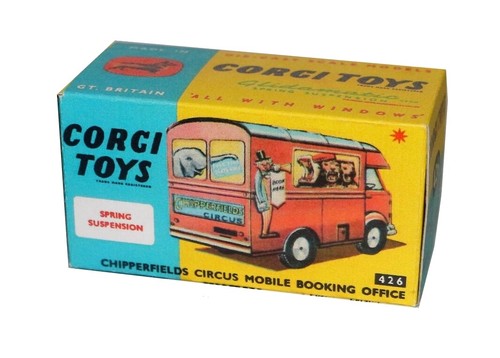 Corgi toys boîte box repro