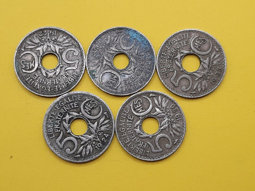 Lot centimes lindauer 1922 - lot, 5
