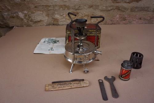 Rechaud vintage primus chromé - primus,