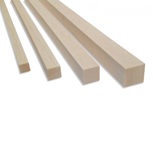Balsa carré bois - carré, de