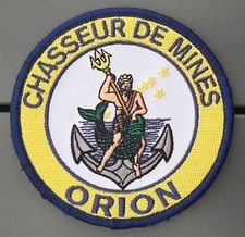 Patch Chasseur de Mines ORION GPD EOD NEDEX  Marine Nationale France ORIGINAL