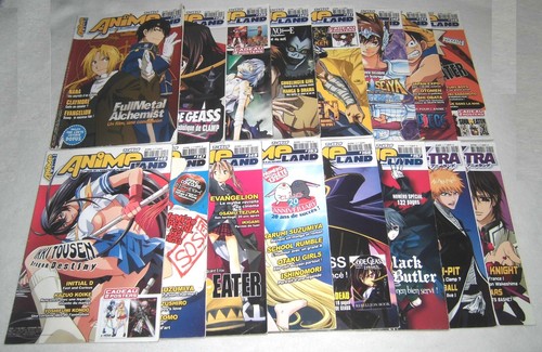Lot magazines anime land - magazines,