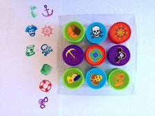 Tampons Encreur pour Enfant, Thème Les Pirates -- TBE --