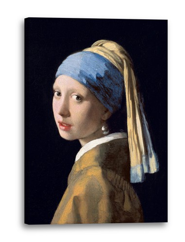 Toile cadres jan vermeer - jan,