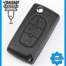 Coque clé pour citroen c3 - pour,