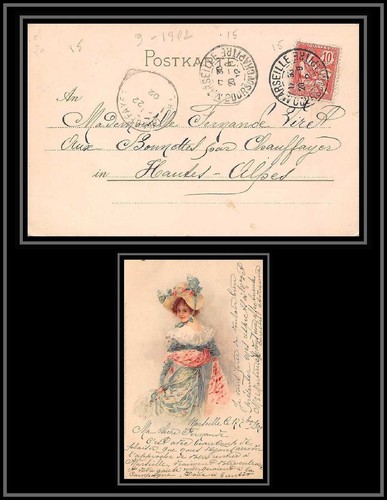 09672 carte postale bouches - 09672,