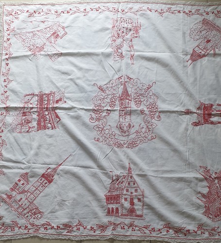 Nappe brodée bon - brodée,