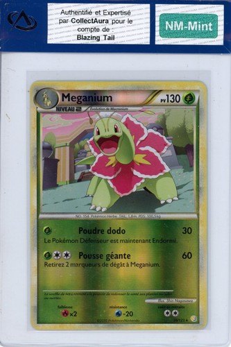 Carte pokémon méganium - pokémon,