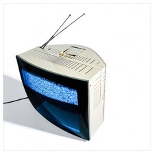 Téléviseur Vintage BRIONVEGA Mod. Sider 20 Design Mario Bellini 1969 Fonctionnel