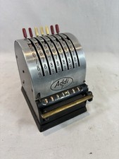 Machine à Calculer Mécanique Vintage - Addi 7 (Fonctionne Parfaitement)