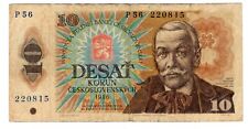 CZECHOSLOVAKIA Billet 10 KORUN