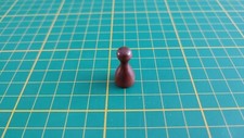 Pion marron Monsieur PRUNELLE pièce jeu de société Super Cluedo Parker #B43
