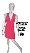 Scarlett Roos Taille 36 Superbe robe rouge rose