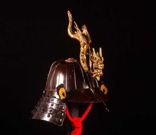Véritable casque samouraï - de,