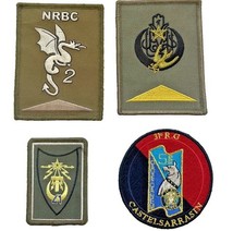 LOT de 4 Tissus Divers