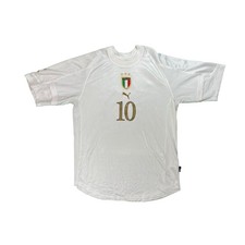 Maillot football vintage Italie extérieur #10 R.Baggio saison 2004-2005