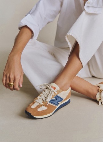Basket sezane new balance - x,