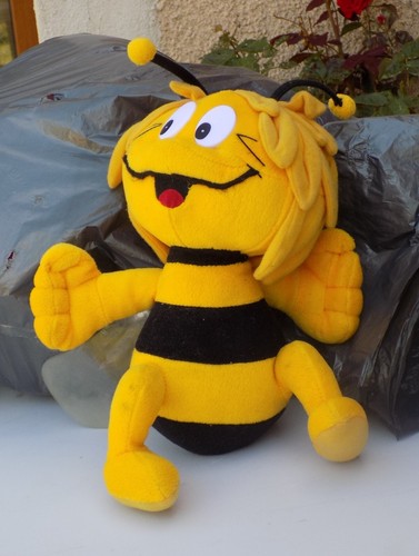 Peluche maya abeille - peluche, l'abeille
