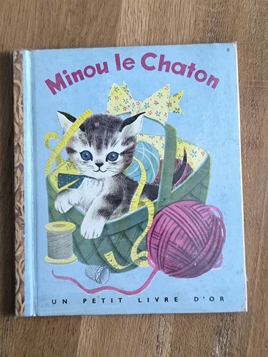 Ancien livre minou - ancien,