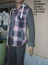 VESTE CHEMISE A CAPUCHE