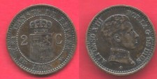 ESPAGNE 2 CENTIMOS 1905  ALFONSO XIII