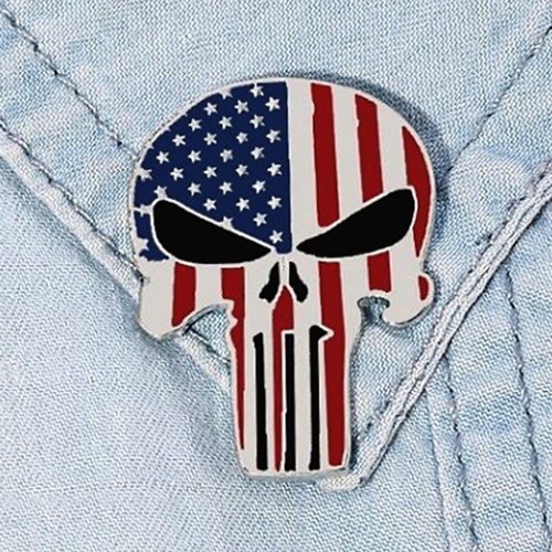 Pin pins métal - the, punisher