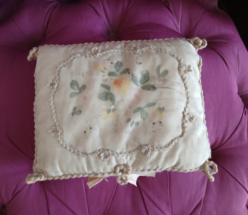 Ancienne pochette lingerie - à,