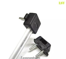 Câble haut-parleur blanc Naim NAC A5 - prises banane Naim terminées par une p...