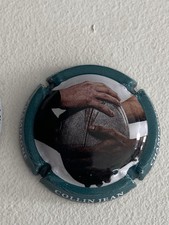 Capsule de champagne Collin Jean nr 31.b Contour turquoise foncé