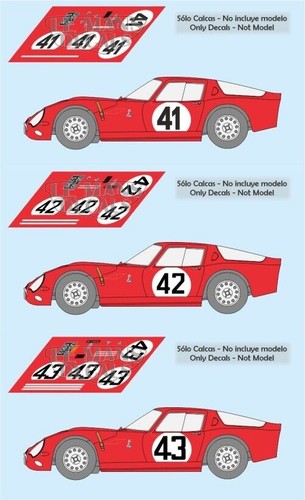Décalques alfa romeo tz2 - romeo, le
