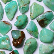 ★☆ CHRYSOPRASE d'Australie - Pierres roulées vendues à l'unité - 2 à 4 cm ☆★