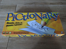 Pictionary Famille de 4 à 8 Joueurs - Mattel 2010 - Occasion TBE
